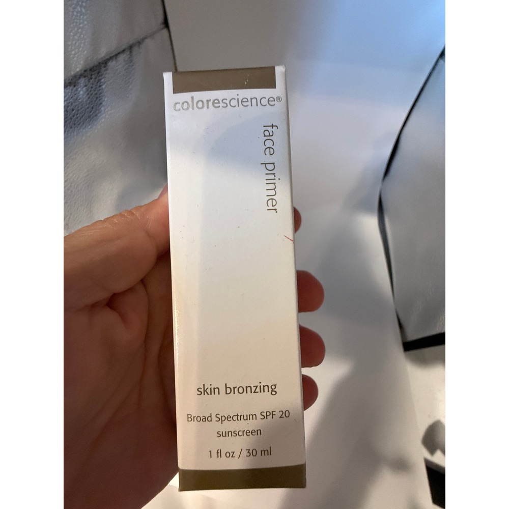 Colorescience Skin Bronzing Face Primer Broad Spectrum SPF 20 Sunscreen 1oz NIB